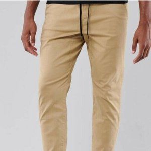 Aéropostale Khaki Jogger Pants Drawstring Elastic